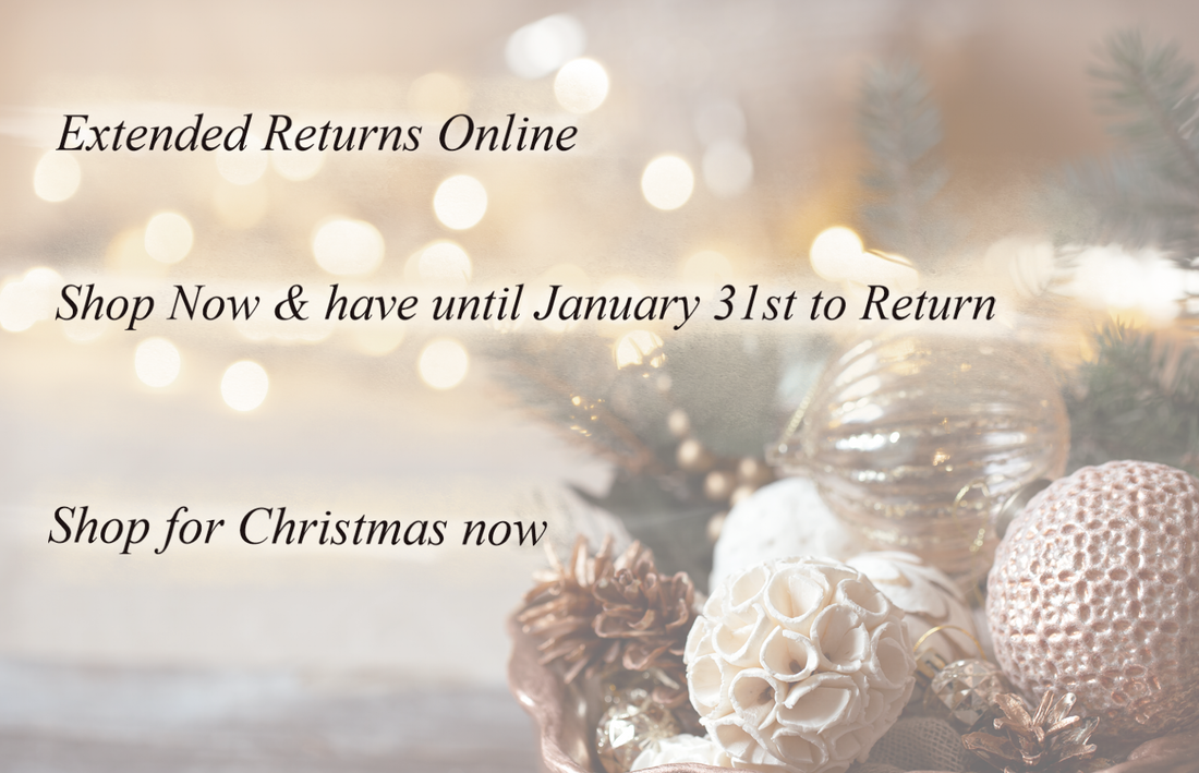 Extended Returns until January 31st