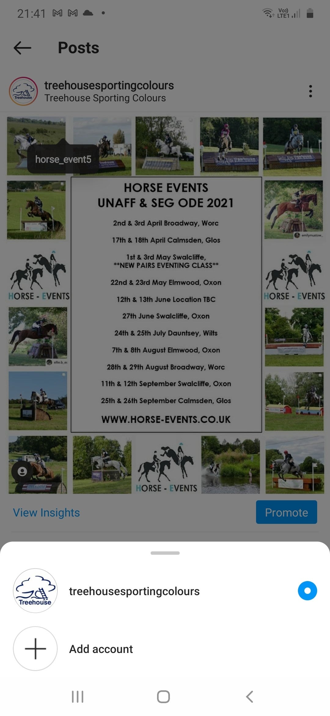 Horse Events announce their 2021 dates...