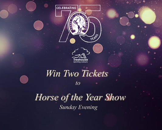 Win two tickets to Horse of the Year Show 2024