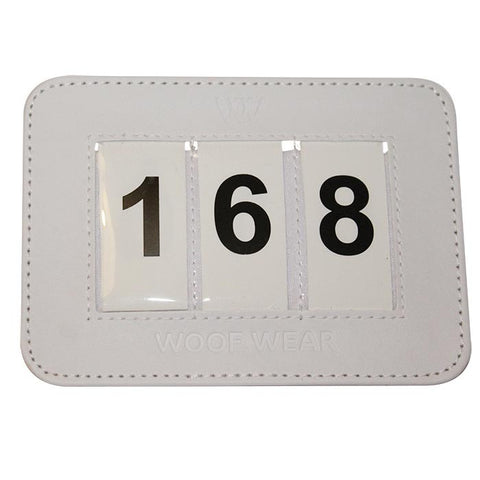 Woof Wear Saddle Cloth Number Holder