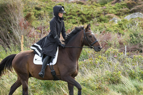 Stierna Nova Rain Coat - Midnight Navy