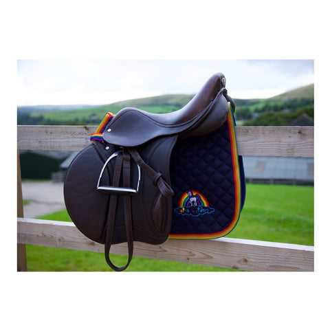 Cameo Rainbow Rider Saddlecoth