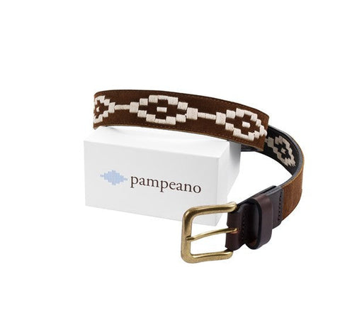 Pampeano Confianza Polo Belt - Tan Suede