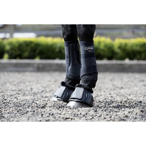 LeMieux Fleece Rubber Bell Boots