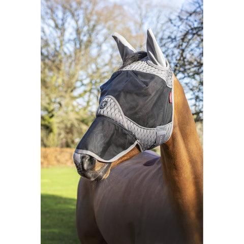 Gladiator Full Fly Mask (Ears & Nose)by LeMieux