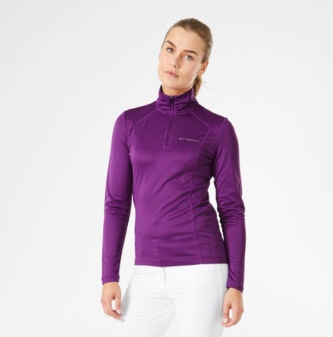 Stierna Halo Half Zip Long Sleeve Top