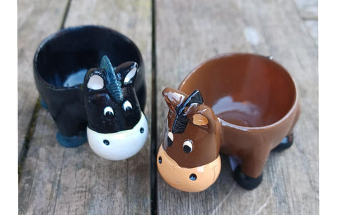 Horse Egg Cups