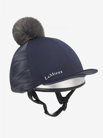 LeMieux Eleanor Reflective Pom Hat Silk