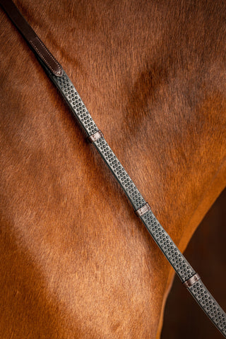 LeMieux Soft Rubber Reins with Stoppers