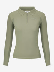 LeMieux Long Sleeve Sport Polo