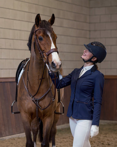 Juliet Competition Jacket - Navy Blue