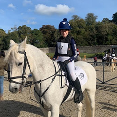 North Derry Pony Club Lycra Hat Cover