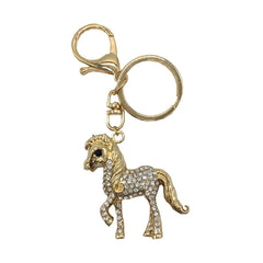 Little Rider Diamante Key Ring