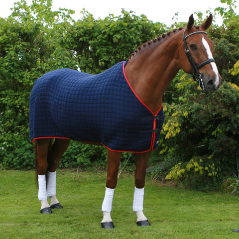 Thermatex Original Wicking Rug - Navy/Red Trim