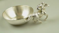 Racehorse & Jockey Silver Bowl