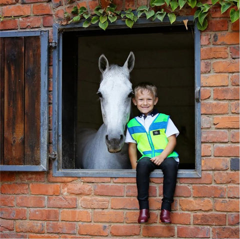 Multi-Colour Child Waistcoat by Equisafety