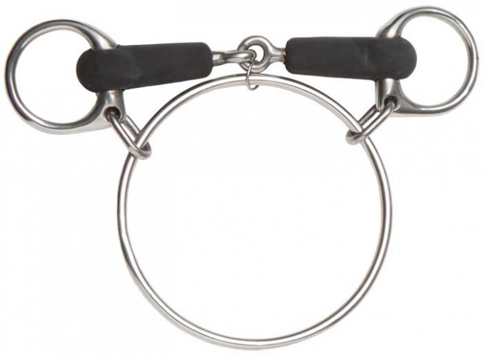 Zilco Dexter Snaffle Rubber Mouth image #