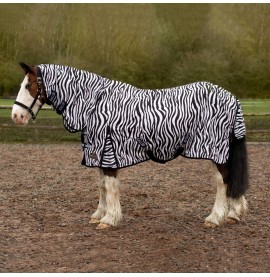 Zebra Fly Rug Combo by Gallop