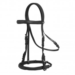 Zilco Padded Pony Bridle with Cavesson
