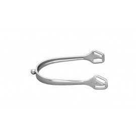 Sprenger ULTRA fit spurs - Stainless steel, 8 mm ball-shaped