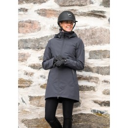 Stierna Storm Rain Coat - Ebony