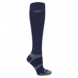 Woof Wear Long Bamboo Waffle Knit Riding Socks: Pack of 2